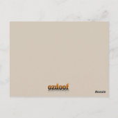 Carte postale G.O.D Series #043 (Dos)