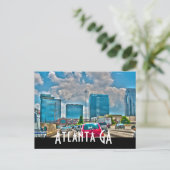 Carte Postale GA d'Atlanta (Debout devant)
