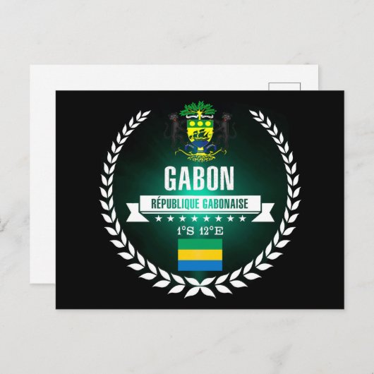 Carte Postale Gabon (Devant / Derrière)