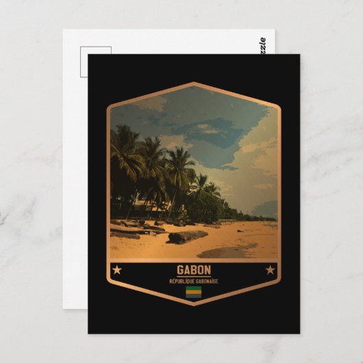 Carte Postale Gabon (Devant / Derrière)