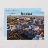 Carte postale Gaborone Botswana (Devant / Derrière)