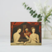 Carte Postale Gabrielle d'Estrees et sa soeur (Debout devant)