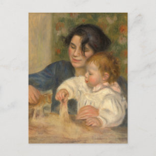Carte Postale Gabrielle et Jean par Pierre-auguste Renoir