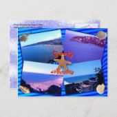 Carte Postale Gaeta Salutations (Devant / Derrière)