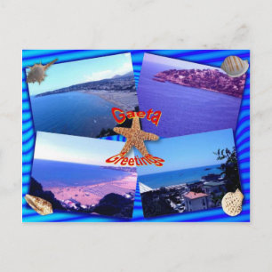 Carte Postale Gaeta Salutations