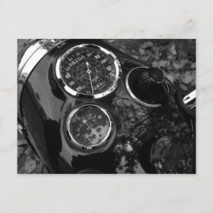 Carte Postale Gages de motocyclettes