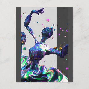 Carte Postale Gagnant du ballet synthographique