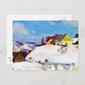 Carte Postale Gagnon - Ferme, Baie Saint Paul (Devant / Derrière)