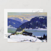 Carte Postale Gagnon - Lac de Charlevoix (Devant / Derrière)