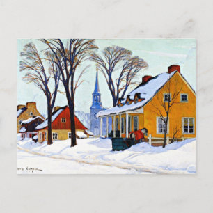 Carte Postale Gagnon - Matin d'hiver, Baie-Saint-Paul