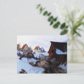 Carte Postale Gagnon - Matin du printemps, Baie-Saint-Paul (Debout devant)