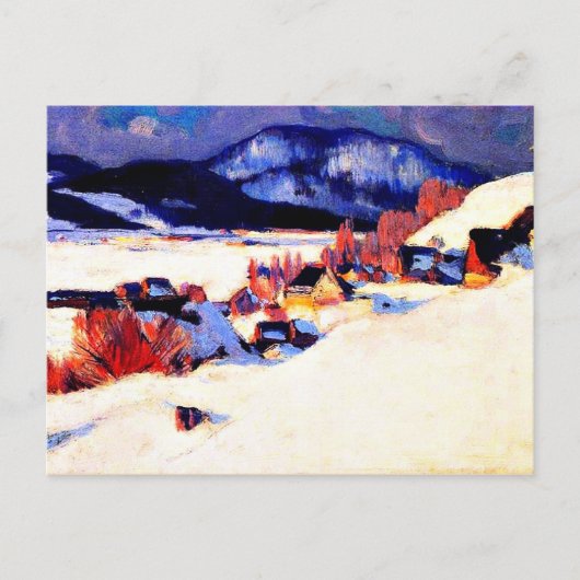 Carte Postale Gagnon - Rang Saint-Laurent Baie-Saint-Paul (Devant)