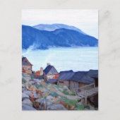 Carte Postale Gagnon - Soirée sur la rive nord (Devant)