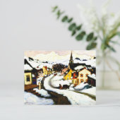 Carte Postale Gagnon - Village dans les Laurentides (Debout devant)