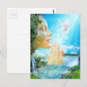 Carte Postale Gaia - l'esprit de la Terre vivante (Devant / Derrière)