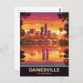 Carte Postale Gainesville, Floride (Devant / Derrière)