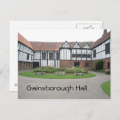 Carte Postale Gainsborough Hall (Devant / Derrière)