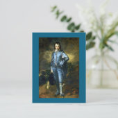 Carte Postale Gainsborough - Le Garçon bleu, (Debout devant)