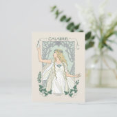 Carte Postale Galadriel Lumière de Valinor Graphique (Debout devant)