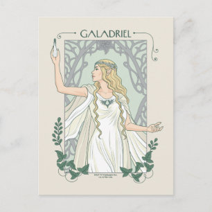 Carte Postale Galadriel Lumière de Valinor Graphique