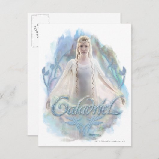 Carte Postale Galadriel With (Devant / Derrière)