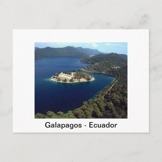 Carte Postale Galapagos - Équateur (Devant)