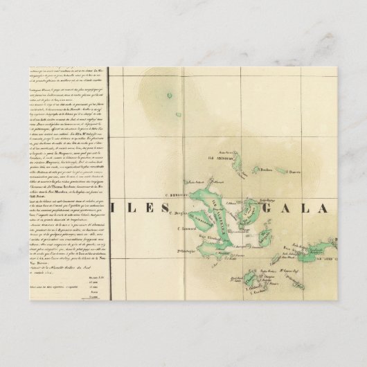 Carte Postale Galapagos Océanie no 17 (Devant)