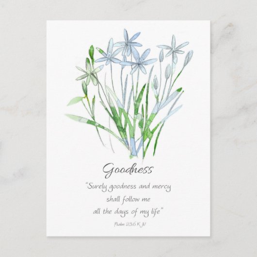 Carte Postale Galatians Fruit of the Spirit Goodness Scripture  (Devant)