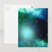 Carte Postale Galaxie (Devant / Derrière)