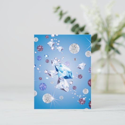 Carte Postale Galaxie de diamant 4 (Debout devant)