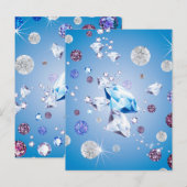 Carte Postale Galaxie de diamant 4 (Devant / Derrière)