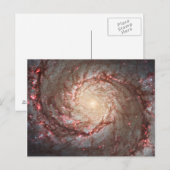 Carte Postale Galaxie du Tourbillon (Devant / Derrière)