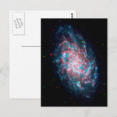 Carte Postale Galaxie du Triangle (Devant / Derrière)