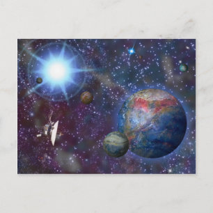 Carte Postale Galaxie lointaine