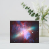 Carte Postale Galaxie M82 (Debout devant)