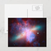 Carte Postale Galaxie M82 (Devant / Derrière)