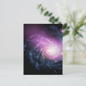 Carte Postale Galaxie spirale (Debout devant)