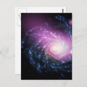 Carte Postale Galaxie spirale (Devant / Derrière)