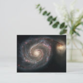 Carte postale Galaxie Spirale (Debout devant)