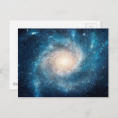 Carte Postale Galaxie spirale (Devant / Derrière)