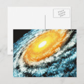 Carte Postale Galaxie spirale 4 (Devant / Derrière)