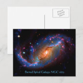 Carte Postale Galaxie spirale barrée NGC 1672 (Devant / Derrière)