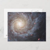 Carte Postale Galaxie spirale M74 (Devant / Derrière)