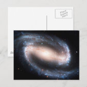 Carte Postale Galaxie spirale majestueuse Imprimer Voie Lactée A (Devant / Derrière)