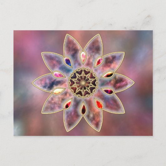 Carte postale Galaxies marbrées (Devant)