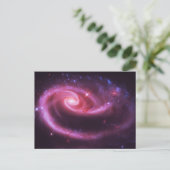 Carte Postale Galaxies Rose Pâle (Debout devant)