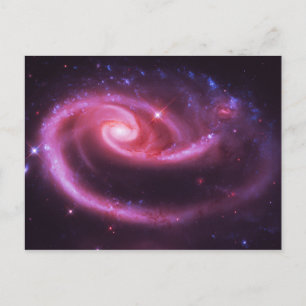 Carte Postale Galaxies roses