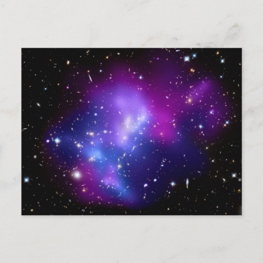 Carte Postale Galaxy Cluster MACS J0717 Space (Devant)