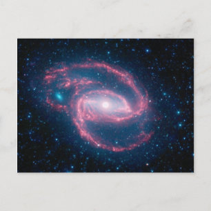 Carte postale Galaxy enroulée