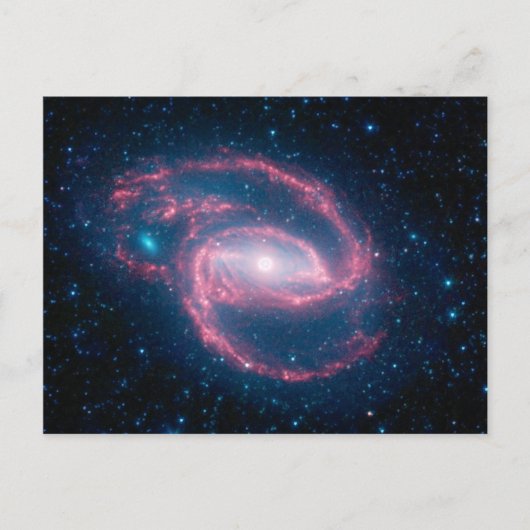 Carte postale Galaxy enroulée (Devant)